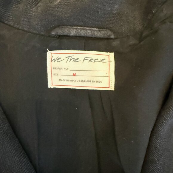Free People / We The Free --Women’s Rebel Knit Moto Jacket—Size M - Picture 3 of 6